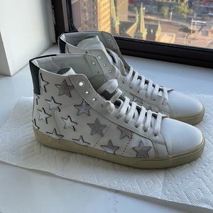 Saint Laurent High Top Sneakers